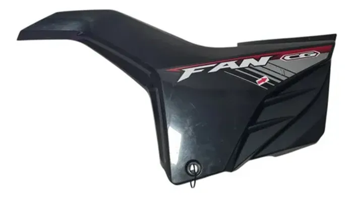 Carenagem Tampa Lateral Esq Fan 160 2020/23 C/detalhe 62506 Preto