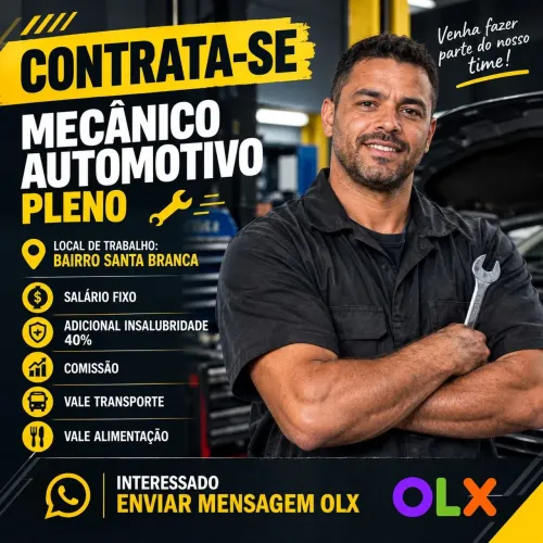 Mecânico Pleno CONTRATA-SE