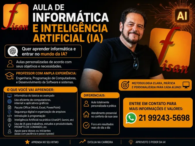 AULA DE INFORMÁTICA E INTELIGÊNCIA ARTIFICIAL- IA