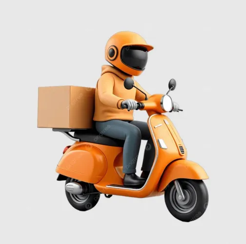Entregador delivery 