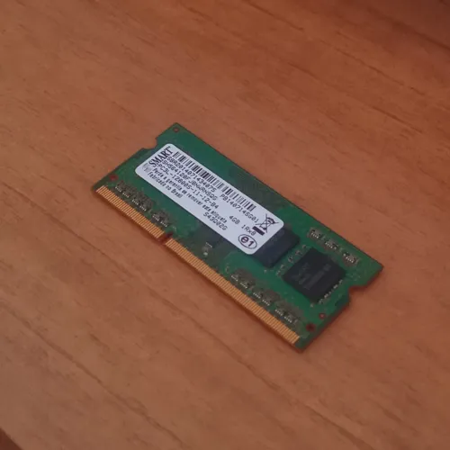 Memória RAM 4GB DDR3L 1600MHz So-Dimm Notebook