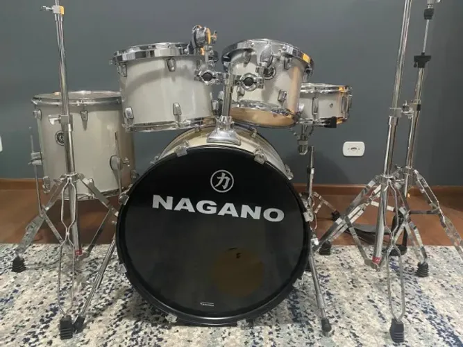 Bateria Nagano Garage Fusion - com ferragem e banco