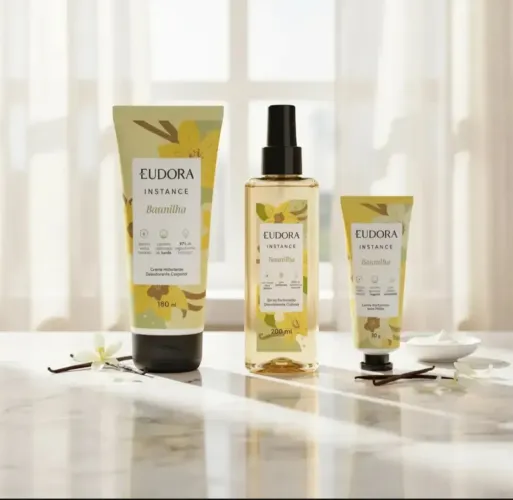 KIT PERFUMARIA E CUIDADOS - Eudora + O Boticário | Baunilha