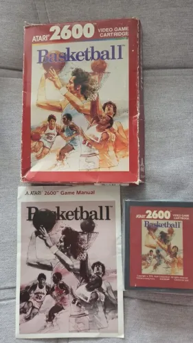 Carticho atari raro cib Activision basketball impecável