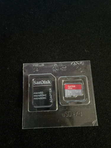 SD card sandisk 1Tb original novo no plástico