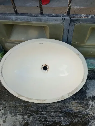 Cuba oval Deca creme 49x32