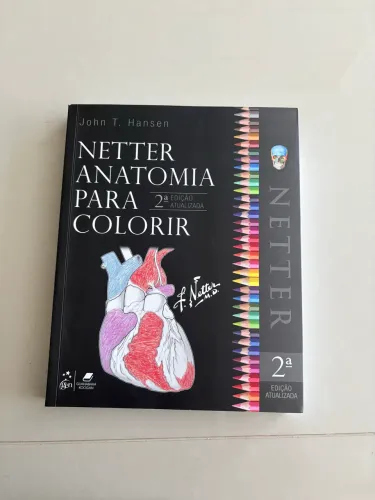 Netter anatomia para colorir 2º edição 