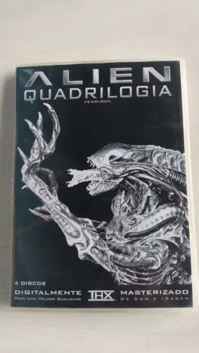 Box DVD original quadrilogia alien. 