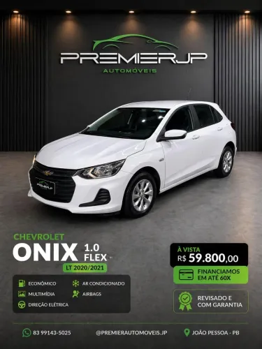 Chevrolet Onix Hatch LT 1.0 8V Flex Power Mec. 4P 2021