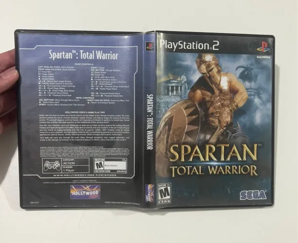 Spartan ps2 raríssimo