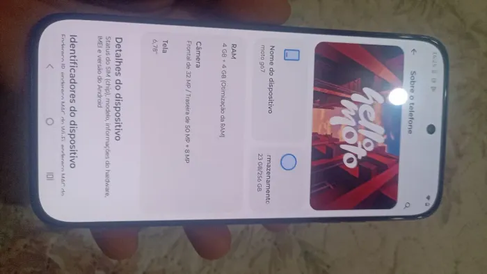 Moto G56 256 gigas 12 de ram
