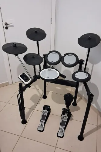 Bateria Eletrônica Aroma TDX-22 + Ride 12" AMW | Estado de Nova