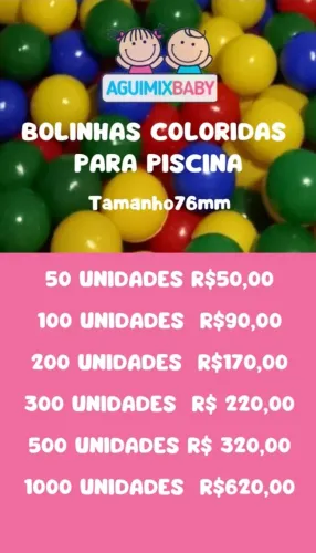 Bolinhas coloridas para piscina de bolinhas entrega imediata
