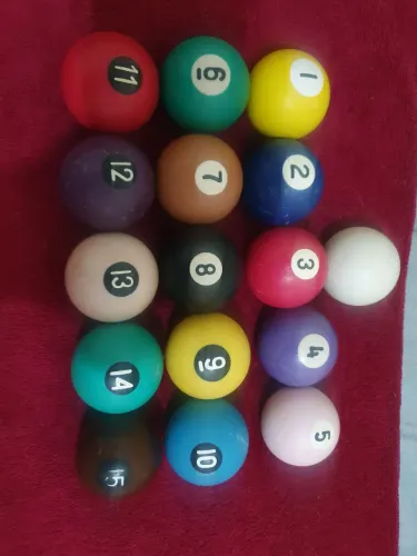 BOLAS DE BILHAR COMPLETAS !!!