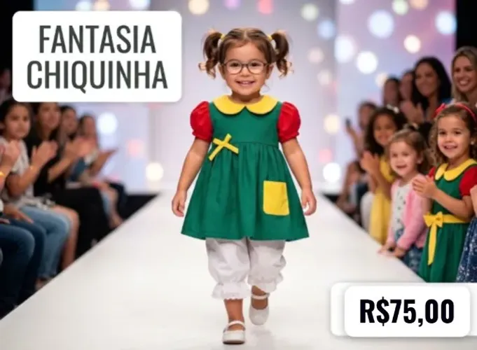 FANTASIA INFANTIL CHIQUINHA