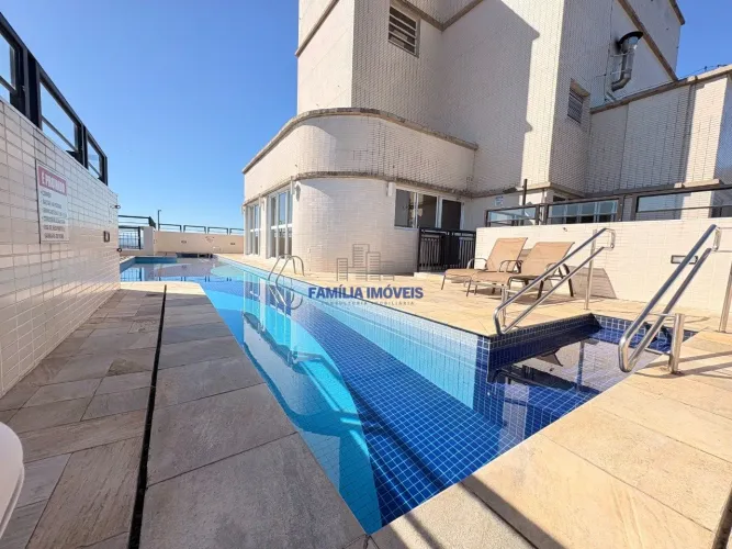 Apartamento à venda 3 quartos suíte varanda Gonzaga Santos/SP