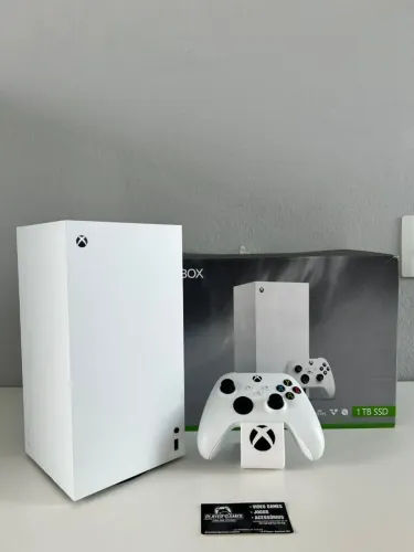 Xbox Series X 1TB SSD BRANCO!! IMPECÁVEL!! (Aceito Cartão)