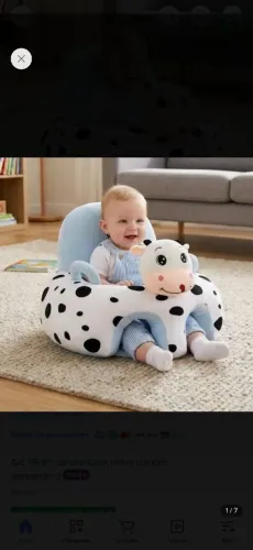 almofada de assento infantil da Kinda Kids