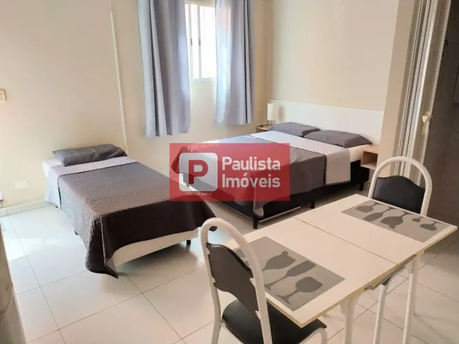 Studio para locação Mobiliado com 35m², Santo Amaro, São Paulo, SP