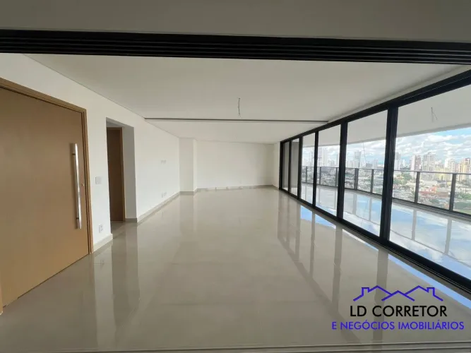 Apartamento de luxo no coração do Setor Bueno: 4 quartos, 4 suítes, 3 salas, 6 banheiros,