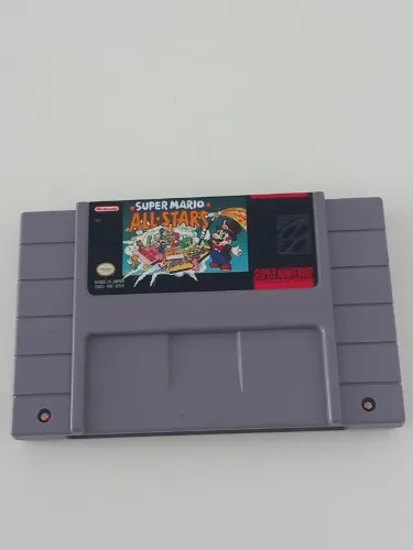 Jogo Super Mario All Star (Super Nintendo)