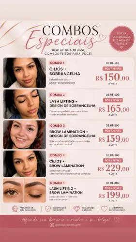 Cilios em casa