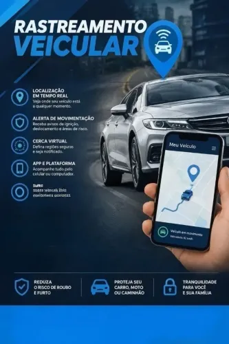 No céu celular: Saiba Onde Está Seu Carro ? Rastreador <br>