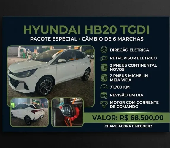 Hyundai HB20 Comfort 1.0 TB Flex 12V MEC 2023