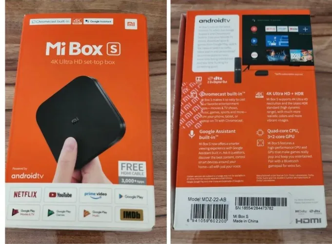 Xiaomi TV Box S 4k - Dolby vision/atmos