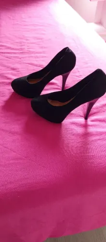 Scarpin Vizzano Salto Alto<br>Feminino (36)<br><br>Falar com Cyntia no WhatsApp *