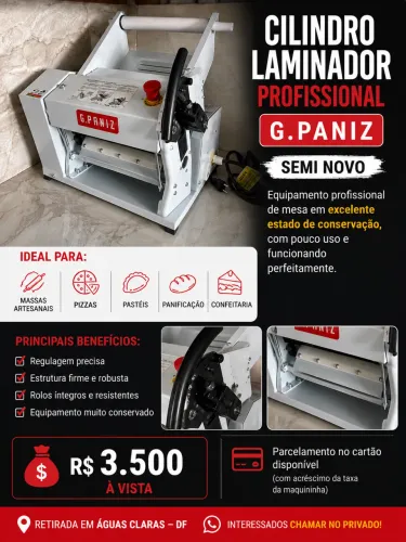 Cilindro Laminador Profissional 