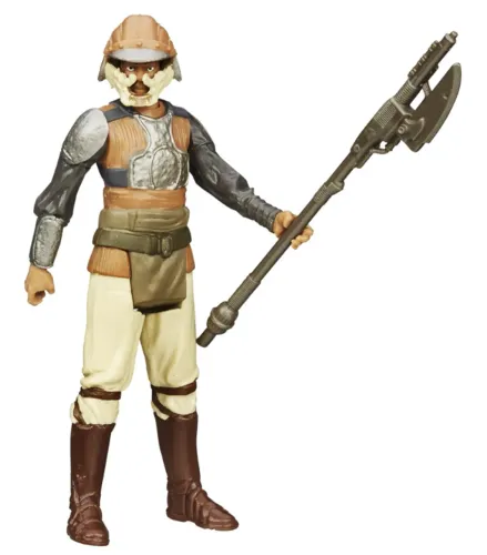 star wars saga legends 3.75"-inch lando calrissian skiff guard disguise (sl23)