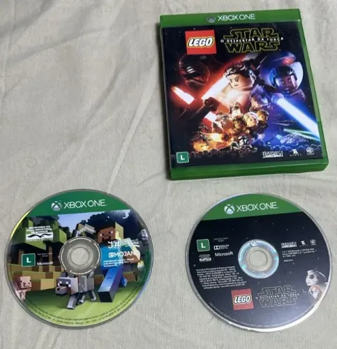 ? VENDO 2 JOGOS DE XBOX ONE - ? Minecraft  e ? LEGO Star Wars: O Despertar da Força