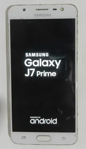 CELULAR J7 PRIME 32 GIGAS COM TELA TRINCADO VLR 80,00 (SÓ VENDA)