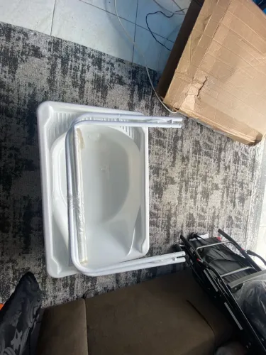 Banheira com suporte