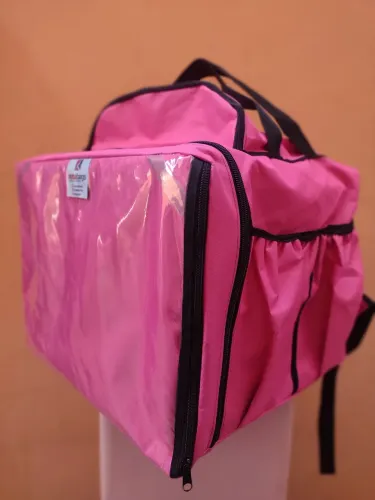 Mochila rosa 45 litros nova com isopor entregamos 