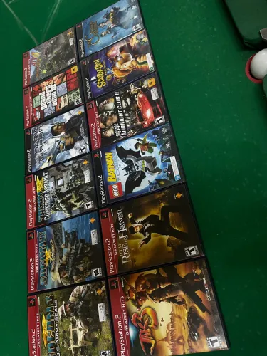 12 jogos ps2 original