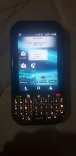 Motorola Titanium Nextel Android QWERTY Original + Película | Colecionador