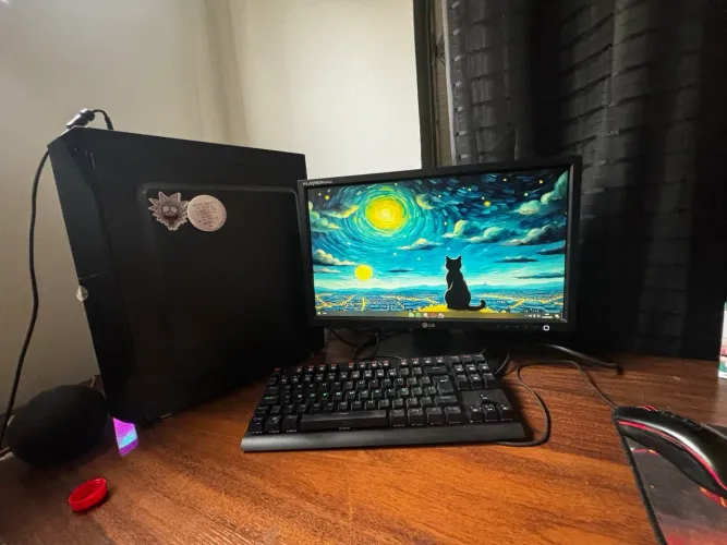 PC COMPLETO + MONITOR + KIT GAMER