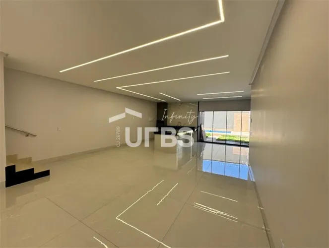 Lindo Sobrado Novo, Alto Padrão, 3 Suites Plenas - Jd Atlântico