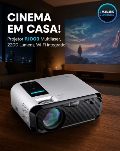 Projetor led 2200 lumens Multilaser
