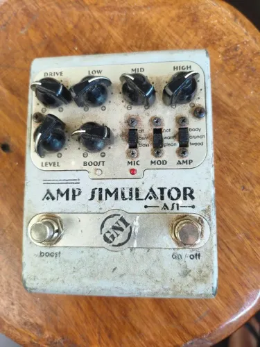 Pedal de guitarra NIG AS1 Amp simulator