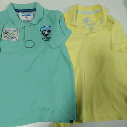kit 2 camisas polo infantil 10