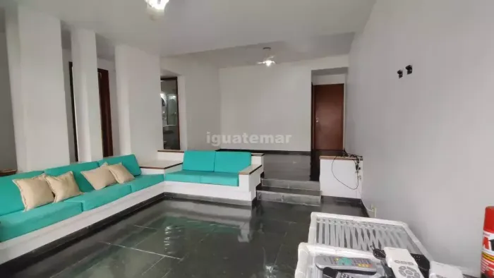 Apartamento com 3 dormitórios para Locação: R$ 6.500,00 p/mês - Enseada - Guarujá/SP