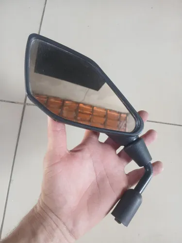 Retrovisor esquerdo z400 aste curta