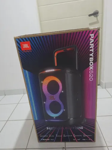 Caixa De Som JBL Partybox 520 Lacrada | Com Nota Fiscal