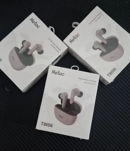 FONE BLUETOOTH NETAC - TW06 - NOVO LACRADO