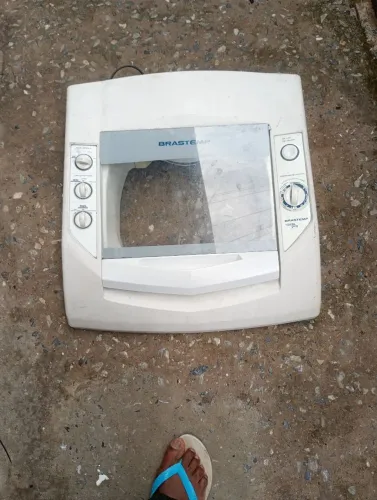 TAMPA FIXA E MÓVEL. LAVADORA BRASTEMP BWL 07 (OBS NÃO É UMA MÁQUINA SÃO PEÇAS.)