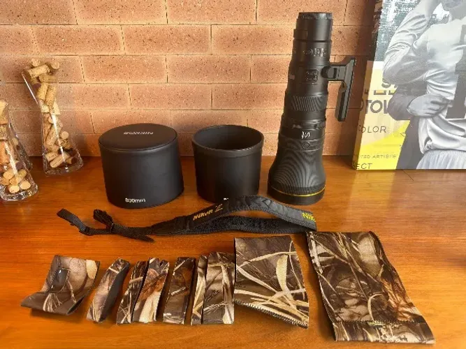 Lente Nikon Nikkor Z 800mm f/6.3 VR S - Seminova + Extras Premium