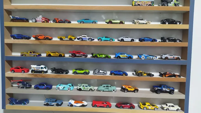 Coleção Hotwheels 46 unidades